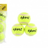 Ballons de Tennis Sport 3 pcs dans le Sac