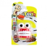 Dents farceuses à remontoir sur carte