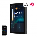 sonoff nspanel pro 120 panneau de commande intelligent avec prise en charge de matter, wifi, bluetooth et zigbee – noir