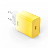 Chargeur mural XO avec USB‑C, PD 30 W (jaune)