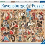 Puzzle Ravensburger Love Through the Ages 1500 pièces