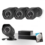Zmodo kit système de caméras 4× 1080p avec NVR et disque 1 To