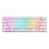 Clavier mécanique sans fil Motospeed SK62 White – Bleu
