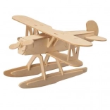 Puzzle 3D en bois Avion Heinkel