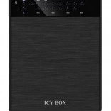 Système RAID externe 4×3,5" ICY BOX pour HDD, USB 3.0 et eSATA