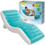 Matelas gonflable de piscine INTEX 191 × 99 cm, turquoise