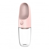 Gourde de voyage pour animaux Dogness D02 rose