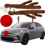 Coins et nez de décoration de Noël pour voiture