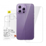 Coque transparente et verre trempé pour iPhone 14 Pro Max