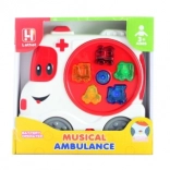 Ambulance sonore avec lumières