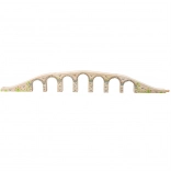 Bigjigs Rail long pont ferroviaire en bois