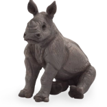 Mojo rhinocéros bébé assis