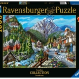 Puzzle Ravensburger Bienvenue à Banff 1000 pièces