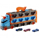 Transporteur de course Hot Wheels 2-en-1