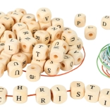 Grande chaîne en bois de lettres Small Foot