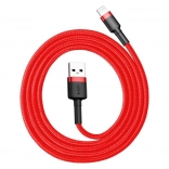 Baseus Cafule câble de charge USB–Lightning 3 m, 2 A, rouge