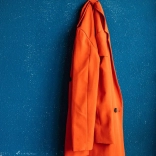 Porte-manteau mural en métal 17 crochets – noir