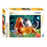 Puzzle Brain Tree Rencontre des Animaux 1000 pièces