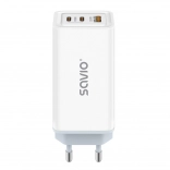 Chargeur secteur Savio GA-07 avec technologie GaN