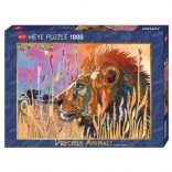 Puzzle HEYE 1000 pièces – roi des animaux