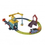 Thomas et ses amis – grue Carly et Sandy, coffret de train motorisé