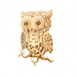 Woodcraft puzzle 3D en bois chouette