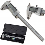 Pied à coulisse numérique en acier inoxydable 150 mm avec écran LCD