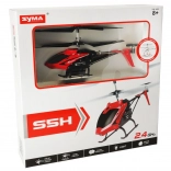 Hélicoptère RC SYMA S5H 2,4 GHz RTF – Rouge