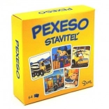 Pexeso Stavitel machines de construction