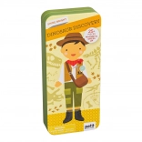 Puzzle magnétiques Archéologue pour enfants