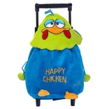 Sac à dos en peluche à roulettes Poussin