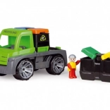 Lena Truxx voiture de recyclage avec conteneurs