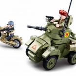 Sluban Seconde Guerre mondiale petit blindé set de construction
