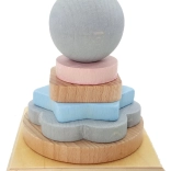 Tour à empiler Nature bleu