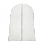 Housse de protection pour vêtements 60 × 100 cm avec fermeture éclair – Transparent