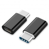Adaptateur USB-C vers microUSB (F) noir