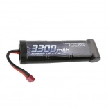 batterie Gens Ace 3300 mAh 8,4 V NiMH avec connecteur T-Dean (Flat)