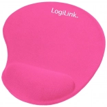 Tapis de souris gel LOGILINK, rose