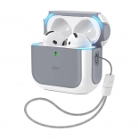 Coque pour AirPods 4 Orbit Hybrid blanche