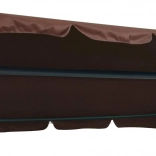 Toit de rechange pour balançoire de jardin marron