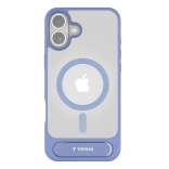 Étui Torras Pstand Series pour iPhone 16 bleu