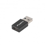 Adaptateur USB-A vers USB-C 3.1, noir