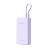 Batterie externe Romoss 10000mAh 22,5W violette