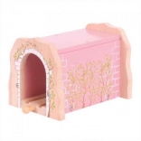 Tunnel ferroviaire en bois rose BIGJIGS RAIL
