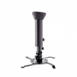 Support plafond pour projecteur PMV100, noir, 30 kg, 450–650 mm