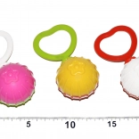 Hochet en forme de boule avec motif cœur