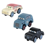 KidKraft Disney Cars – Ensemble de 3 voitures de course en bois