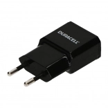 Chargeur secteur Duracell USB 2,4 A noir