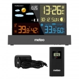 Station météo METEO SP110C avec DCF, noir