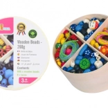 Perles en bois Viga pour création